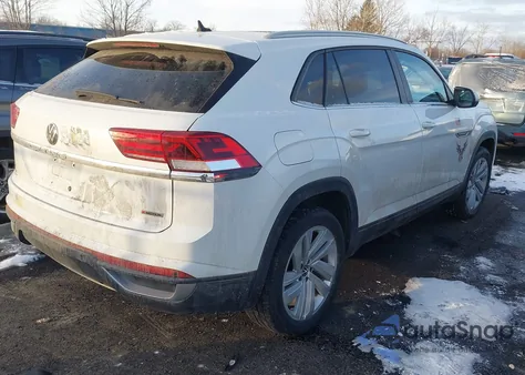 2022 Volkswagen Atlas Cross Sport 2.0T Se W/Technology z USA, uszkodzony, nr VIN 1V2KC2CA9NC219883